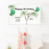 Niedliche Koala Australian Birthday Party Banner (Insitu)