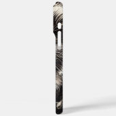 Niedliche Koala-Bärendarstellung auf texturierter Case-Mate iPhone Hülle (Rückseite / Links)