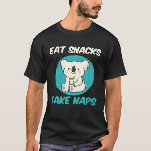 Niedliche Koala-Bärengrafik - Zitat von Tieren T-Shirt
