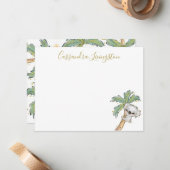 Niedliche Koala-Bärenkarte Mitteilungskarte (Vorderseite/Rückseite Beispiel)