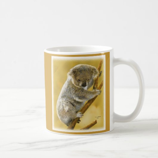 Niedliche… Koala-Bärn-… Tasse! Kaffeetasse (Rechts)