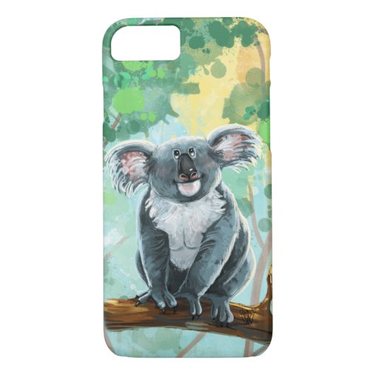 Niedliche Koala Bear Electronics Case-Mate iPhone Hülle (Rückseite)