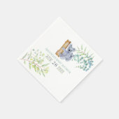 Niedliche Koala Bears Eucalyptus Verlasse Kinderdu Serviette (Ecke)