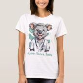 Niedliche Koala-Geschenke für Physiotherapeuten Är T-Shirt (Vorderseite)