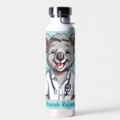 Niedliche Koala-Geschenke für Physiotherapeuten Är Trinkflasche (Links)