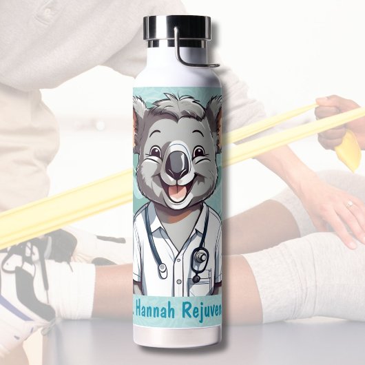 Niedliche Koala-Geschenke für Physiotherapeuten Är Trinkflasche