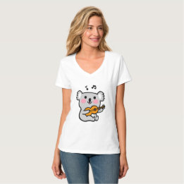 Niedliche Koala Gitarre T-Shirt