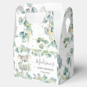 Niedliche Koala Greenery Kinderdusche Vielen Dank Geschenkschachtel (Geöffnet)