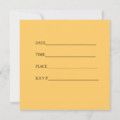 Niedliche Koala Kindergeburtstag Party Einladung C (Rückseite)