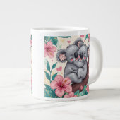 "Niedliche Koala Liebe Tasse - Romantisches Koalas (Vorderseite Rechts)