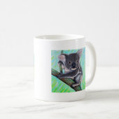 Niedliche Koala-Malerei Kaffeetasse (VorderseiteRechts)