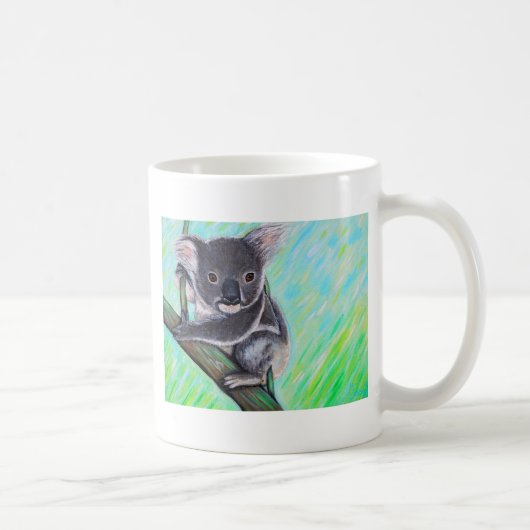 Niedliche Koala-Malerei Kaffeetasse (Rechts)