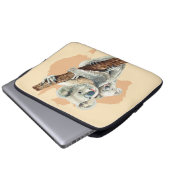 Niedliche Koala Mama und Baby Laptopschutzhülle (Vorne Knopf)