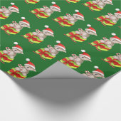 Niedliche Koala- und Geschenkkunst grünen die Geschenkpapier (Ecke)