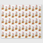 Niedliche Koala- und Geschenkkunst weißes Geschenkpapier (Flach)