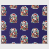 Niedliche Koala Weihnachtsfeier Geschenkpapier (Flach)