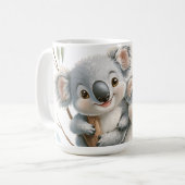 Niedliche Koalas, australische Wildliebhaber, Tass Kaffeetasse (Vorderseite Links)