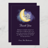 Niedliche Koalas Kinderdusche Danke Karte (Vorne/Hinten)