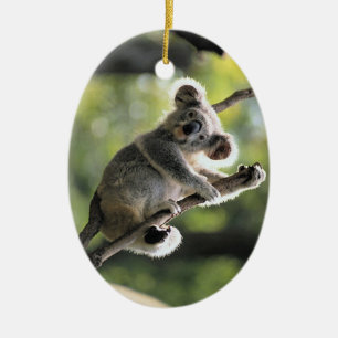 Niedliche Koalaverzierung Keramik Ornament