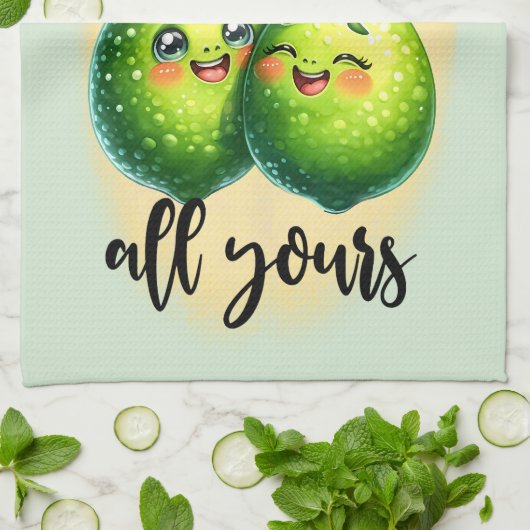 Niedliche Kochkunst Geschirrtuch (Gefaltet)