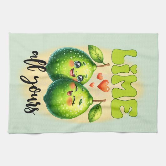 Niedliche Kochkunst Geschirrtuch (Horizontal)