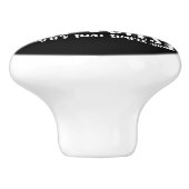 niedliche Kochkunst Keramikknauf (Seitenansicht)