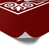 niedliche Kochkunst Poster (Ecke)