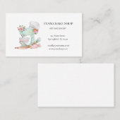 Niedliche Kochmischer-Backkarte Visitenkarte (Vorne/Hinten)