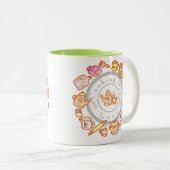 Niedliche Kochnische Zweifarbige Tasse (VorderseiteRechts)