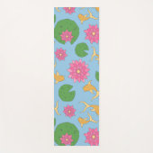 Niedliche Koi Fish Pond Fitness Meditation Yoga Yogamatte (Vorderseite)