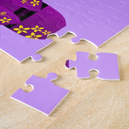 Niedliche Kokeshi Puppen Cartoon Puzzle (Seite)