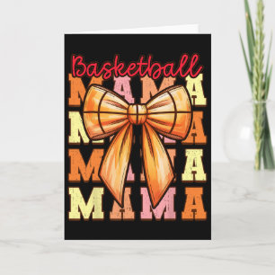 Niedliche Kokette Schleife Spieltag Sketll Mama Fü Karte