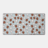 Niedliche Kokosnüsse Tropische Früchte Exotische g Schreibtischunterlage (Vorderseite)