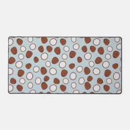 Niedliche Kokosnüsse Tropische Früchte Exotische g Schreibtischunterlage