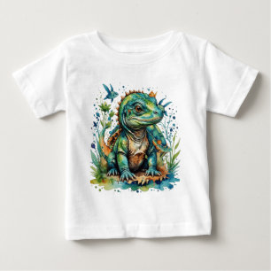 Niedliche Komodo-Dracheneidechse Baby T-shirt