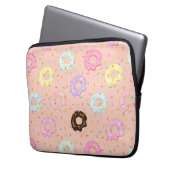 Niedliche Konditorei Pastell Sprinkles Donuts Must Laptopschutzhülle (Vorderseite Links)