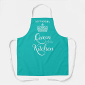 Niedliche Königin der Küche Schürze (Vorderseite)