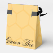 NIEDLICHE KÖNIGIN MIT HONEYCOMB TENT FAVOR BOX GESCHENKSCHACHTEL (Rückseite)