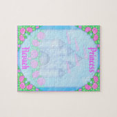 Niedliche königliche Prinzessin Castle Puzzle (Horizontal)