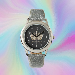 niedliche Königskrone hinzufügen Armbanduhr