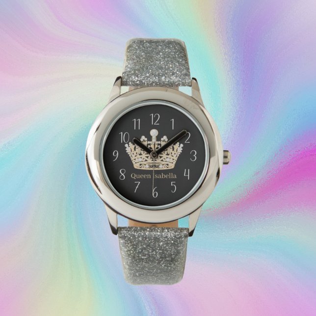 niedliche Königskrone hinzufügen Armbanduhr (Von Creator hochgeladen)