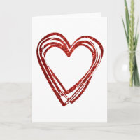 Niedliche Kontur Herzklopfen Lover Matching Valent