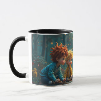 Niedliche konzentrische Tasse