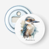 Niedliche Kookaburra auf einer Zweigstelle , Brauc Flaschenöffner (Vorderseite)