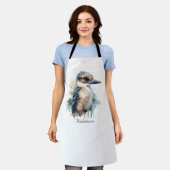 Niedliche Kookaburra auf einer Zweigstelle , Brauc Schürze (Getragen)