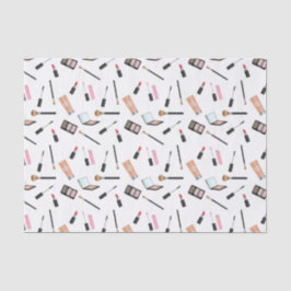 Niedliche Kosmetikartikel Muster Seidenpapier