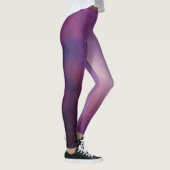 Niedliche kosmische Farben Sterne Galaxie Muster F Leggings (Rechts)