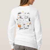Niedliche Kostüme Spooky Ghost Pumpkin Boo Crew T-Shirt (Rückseite)