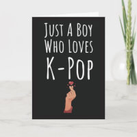 Niedliche Kpop-Karten für Boys K-Pop