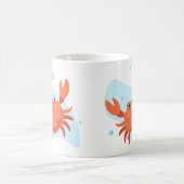 Niedliche Krabbe. Unterwasserwelt. ​ Kaffeetasse (Mittel)